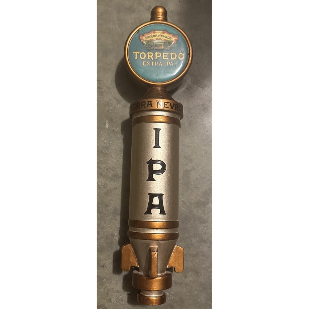 Sierra Nevada Torpedo Extra IPA Beer Tap Handle Draft Keg Pull - Rocket Style
